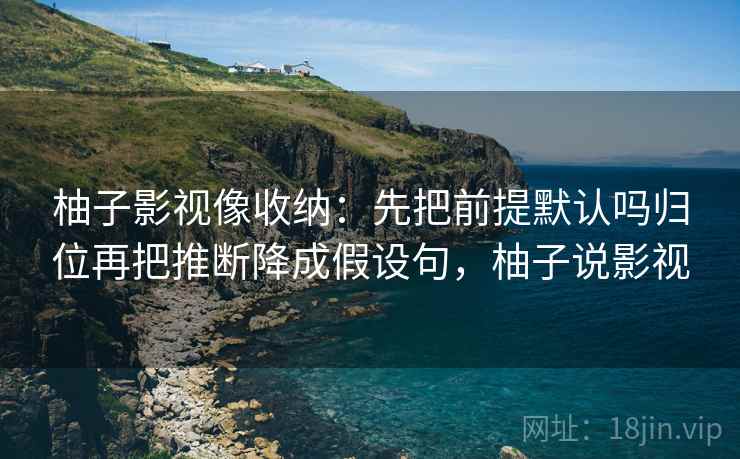 柚子影视像收纳：先把前提默认吗归位再把推断降成假设句，柚子说影视